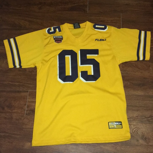 Yellow fubu shirt Clearance